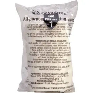 Toilet Seat Wipes Dispenser Refills 200 Pieces