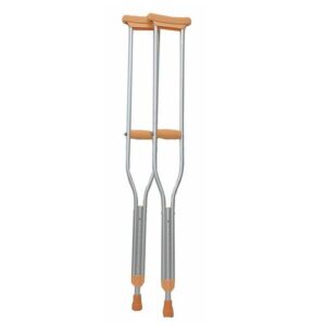 Aluminum Underarm Crutches Large – 1 Pair