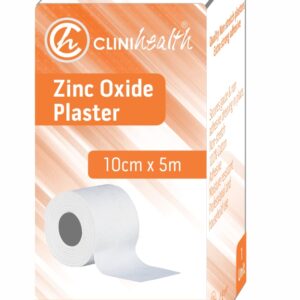 Zinc oxide Plaster Tape 10cm x 5 – Singles
