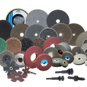 Abrasives- Klingspor Abrasive Discs, 400Grit, 150mmØ, PS33BK, GLS1-8 Holes (each of 100)