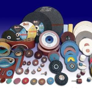 Abrasives- Klingspor Abrasive Discs, 400Grit, 150mmØ, PS33BK, GLS3-6 Holes (each of 100)