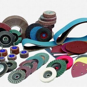 Abrasives- Klingspor Abrasive Discs, 60 Grit, 125mm, PS33CK, GLS5-8 Holes (each of 5)