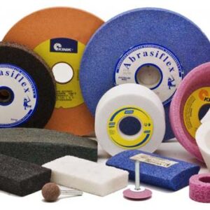 Abrasives- Klingspor Abrasive Discs, 80Grit, 150mmØ, PS22K, GLS3-6 Holes (each of 50)