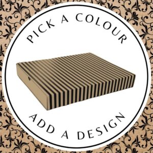 Design Matchbox (Shirt) – Brown Kraft 340 x 250 x 40mm