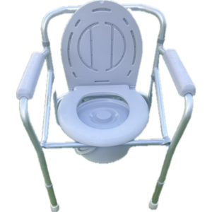 Folding Commode Aluminium
