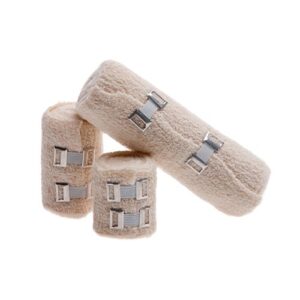 Crepe Bandage With 2 Metal Clips 75mm X 4.5m (only sold in 12’s)