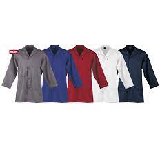 Dromex –  Navy Dust Coat long sleeve Size M