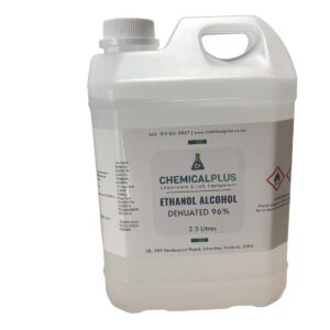 Ethanol Alcohol, Denatured 96%, CP, 2.5L