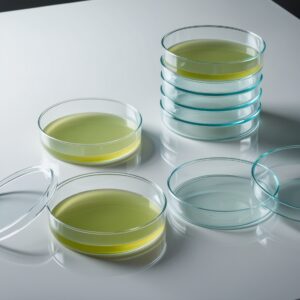 sterile petri dishes