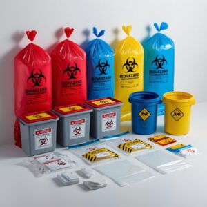 hands-medical waste receptacles