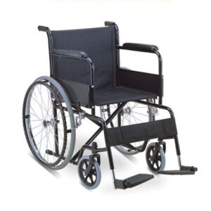 std wheelchair fixed arm & footrest