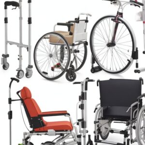 eco deluxe electric wheelchair 20″-51cm