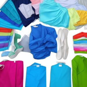 acid resistant Conti suits 100% cotton with reflectors red