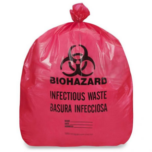 INFECTIOUS WASTE – single box sets (includes red bag & cable tie)