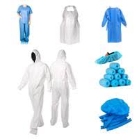 Disposable STERILE Reinforced Surgical gown – 1 unit (50gsm) Standard Brand
