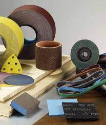 Abrasives- Tork Craft – Oscillating Sandpaper A/O 93mm  Delta Shape 120G