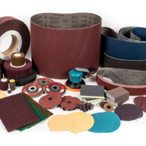 Abrasives- Tork Craft – Oscillating Sandpaper A/O 93mm  Delta Shape 80G