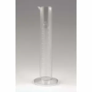 Measuring Cylinder, Round Base, Plastic
