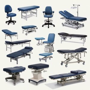medical exam room beds