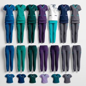 nurse in scrubs