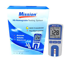 Hemoglobin Meter Testing System Only – Includes 10 strips