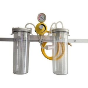 Rail Mount Suction Unit – Double Bottle