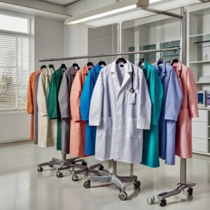 leo med Lab coat