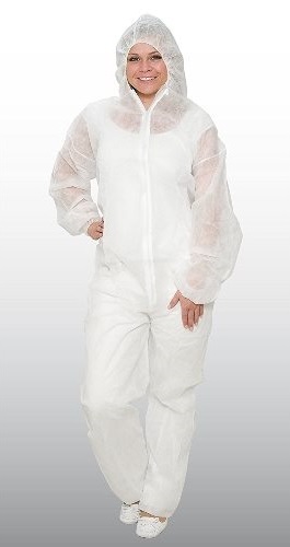 Bierbaum-Proenen BP Med & Care Unisex Coat, Size XS/N, White, 100% Cotton - Image 2