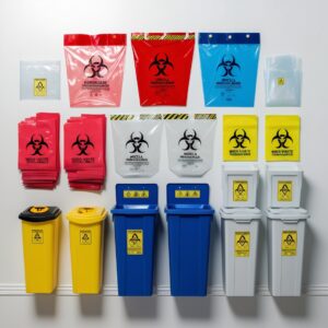 discard sharps container