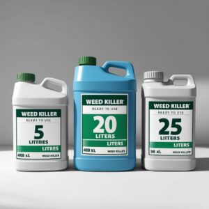 Concentrated Vinegar Weed Killer – 4L Jug