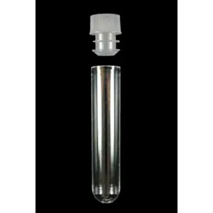 Test Tube, Glass, With Cap 16mm x125mm.