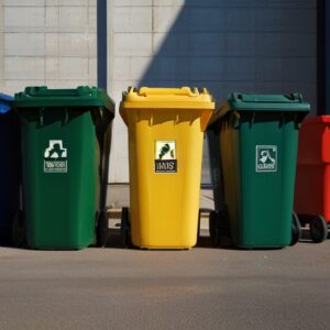 500 litre wheelie bin