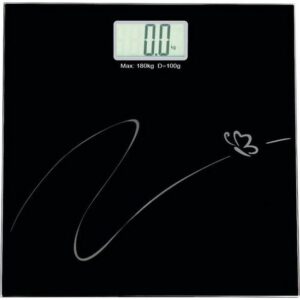 Bathroom Scale – Digital – Square – Black – ABS5131