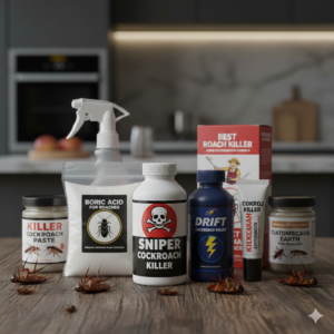 Orthoboric Acid for Roaches