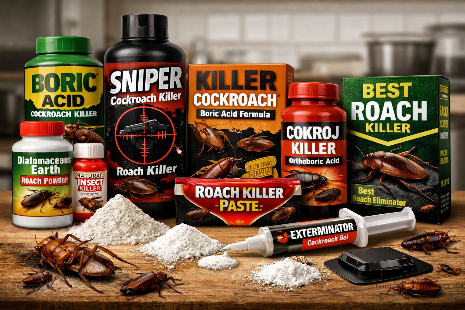 Boric Acid And Roaches