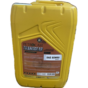 Petrocam Transgear Sae 85W90 Api Gl-5 – Synthetic Technology 20L