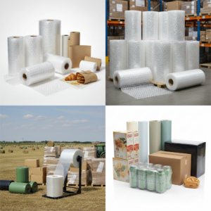 Stretch Film. Hand Roll And Machine Roll.