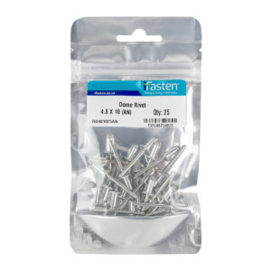 Ifasten Rivet Dome 4.8Mmx10Mm 25 Pp