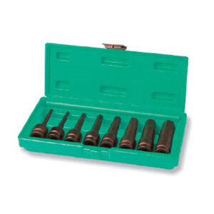 S05A408S 8Pc 1/2 Hex Bit Impact Socket Set