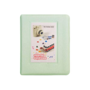 Instax Acc Album Vinyl Mini 12 Mint Green 64 Photos