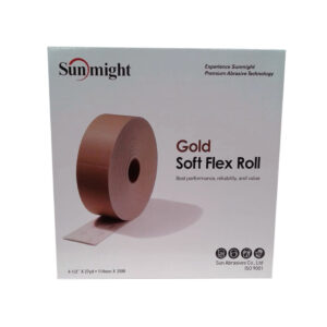 32119 Sunmight Soft Flex Pad Roll Gold 114Mm X 25M (800) – Each