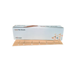 17608 Sunmight 14 Hole Velcro File Gold Sheet 70Mm X 420Mm (120) – 100P/P