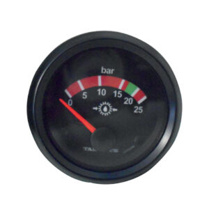 Vdo Trans Oil (Tamrock) Pressure Gauge. 24 V. 0 – 25 Bar. 52 Mm. Elec