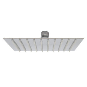 Shower Rose Square 200Mm Stainless Steel