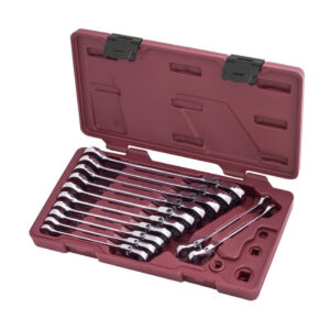Kraftwerk 12Pc Flexible Combo Ratchet Spanner Set 8 – 19Mm