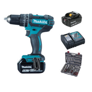 Makita Dhp482Zj Impact Drill 62Nm 204Pc Combo Special