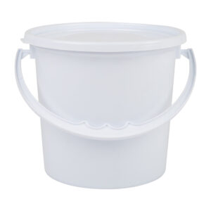 Plastic Bucket With Lid And Handle 1L