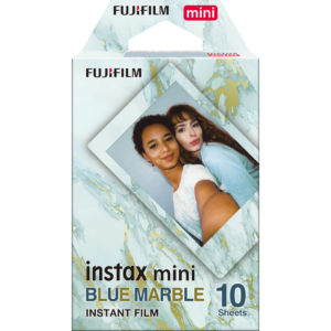 Instax Film Mini Pat Blue Marble 1 Pack (10 Sheets)
