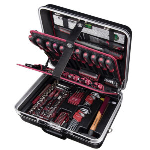 Kraftwerk 186-Piece 1/4″ + 3/8″ Tool Set In Abs Case