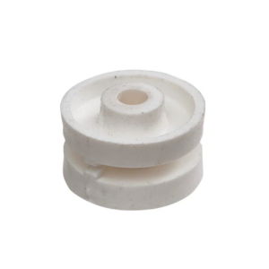 Gallagher White Plastic Insulator Bobbin – 100 Per Pack